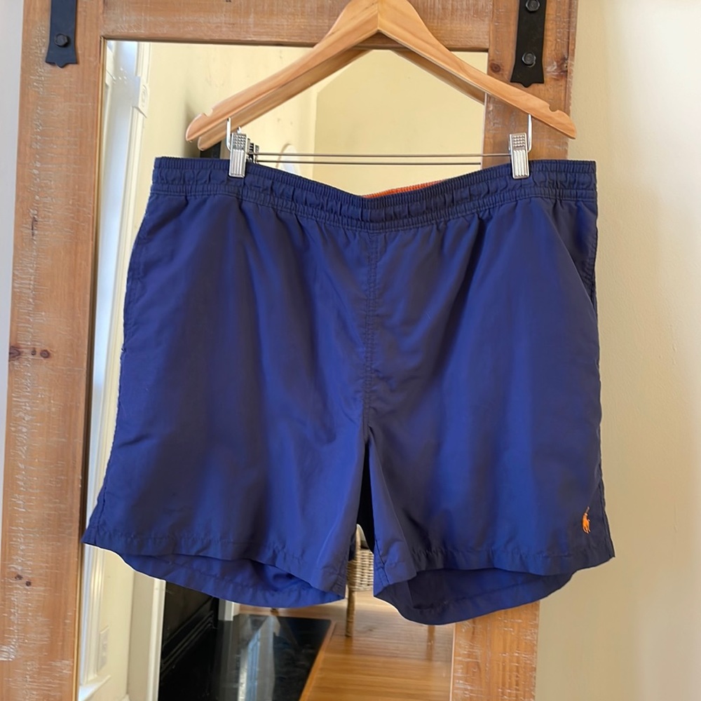 Polo Ralph Lauren Navy Swim Trunks Size XXL